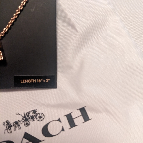 COACH - “C” NECKLACE (NWT) - Picture 4 of 6